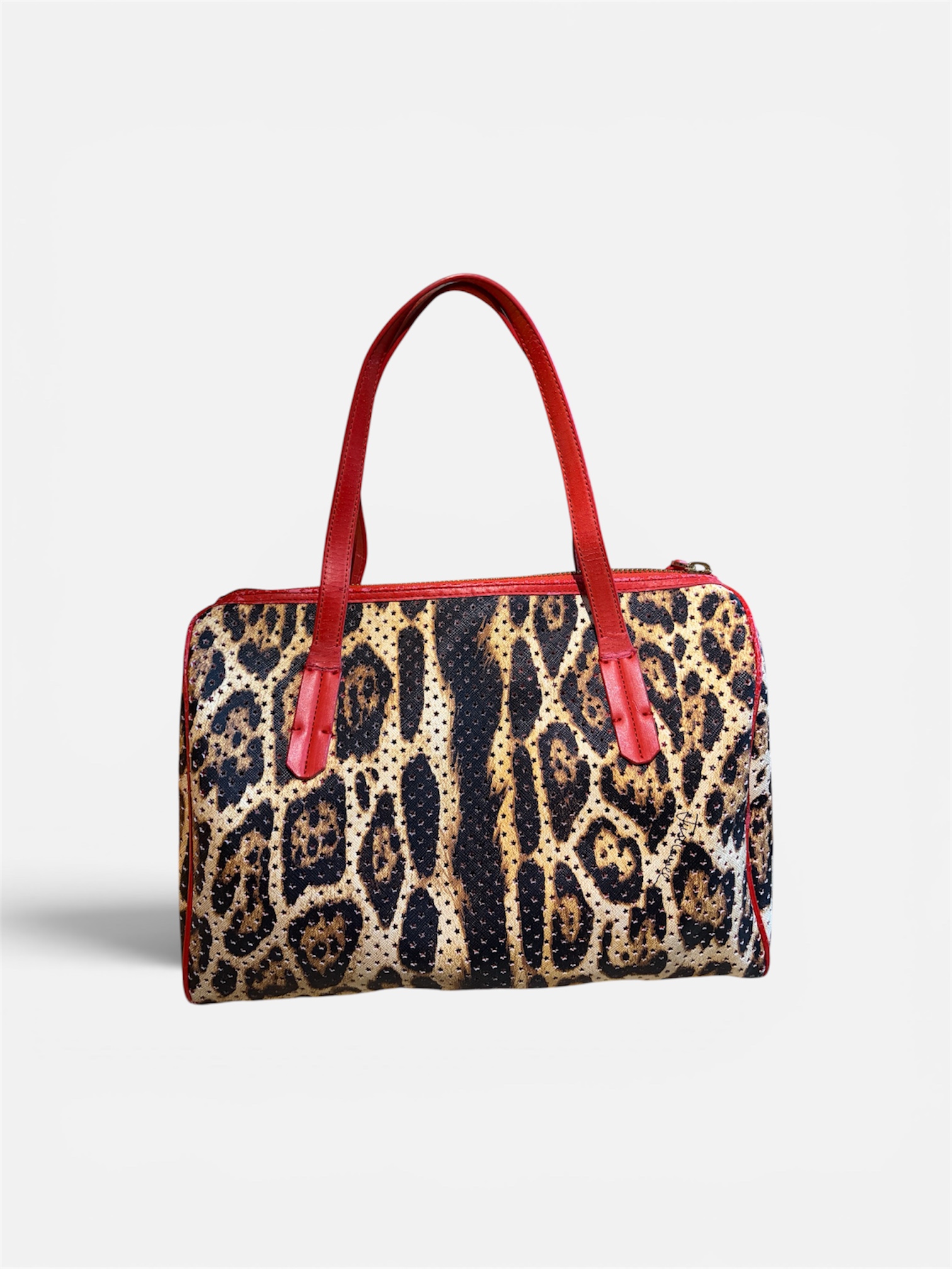 Leopard Print Handbag view 2