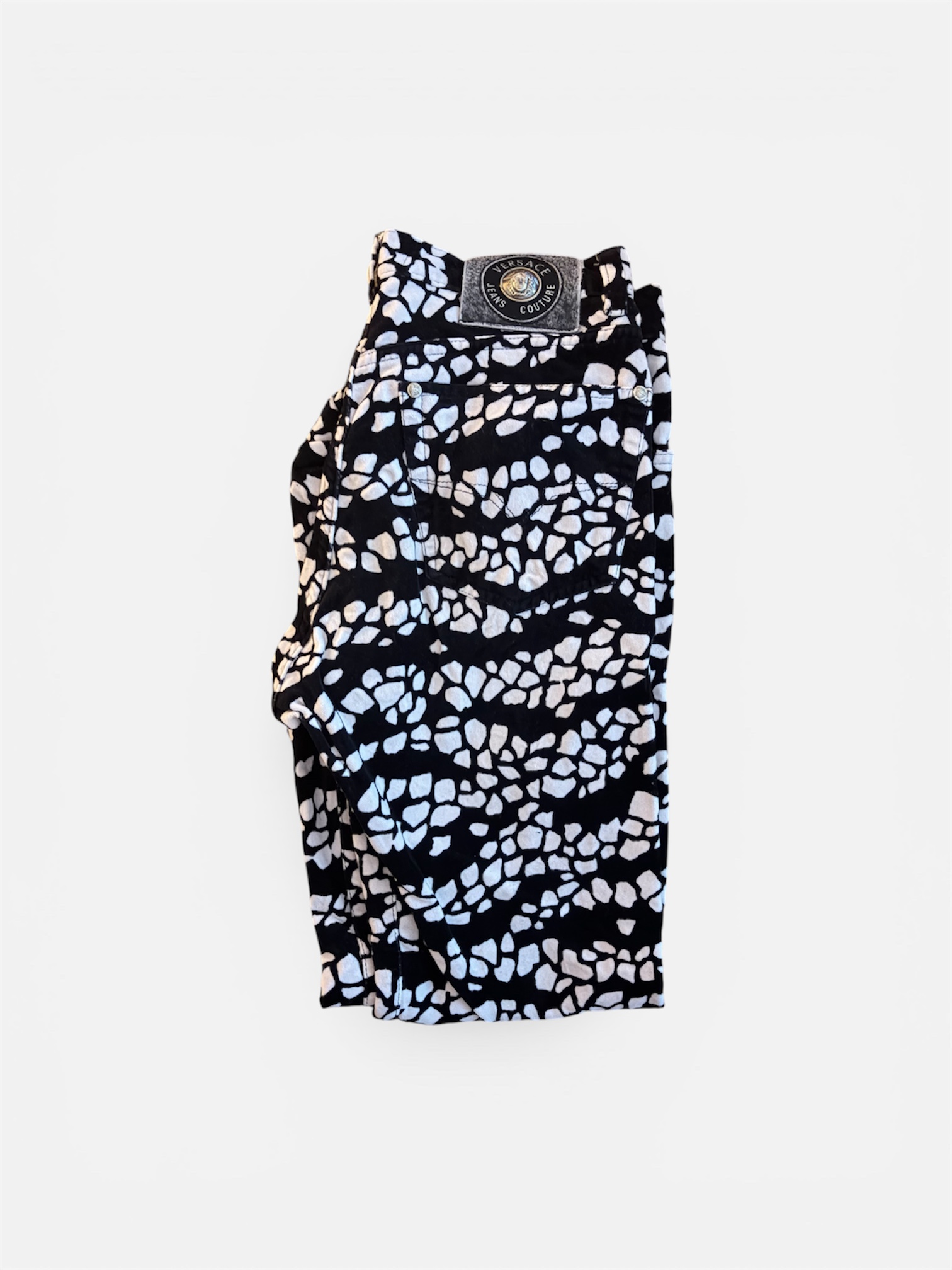 Black & White Patterned Pants